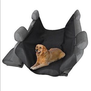 Water resistant hanging seat cover